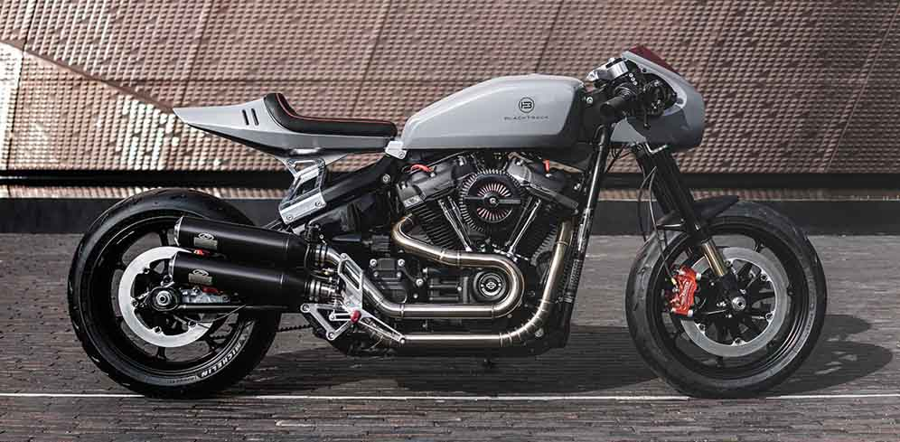 Harley-Davidson Fat Bob Bergaya XLCR